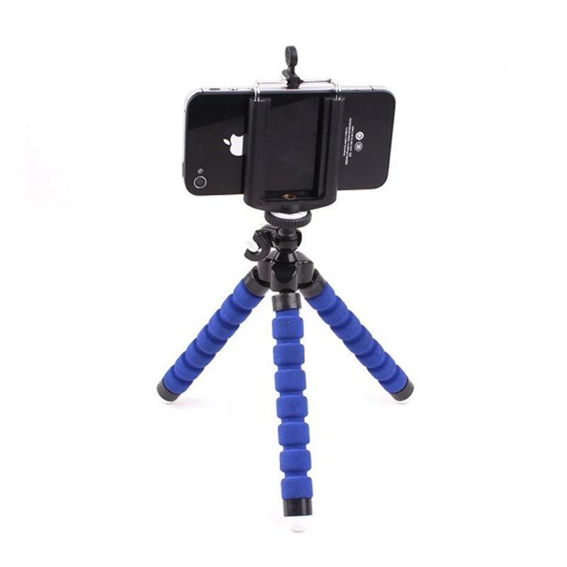 Mini Flexible Sponge Octopus Tripod Smartphone Tripod for Gopro 10 9 Camera Accessory